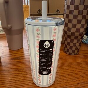 HydroJug Everyday Tumbler 20oz -Primroae (White/Pink)
